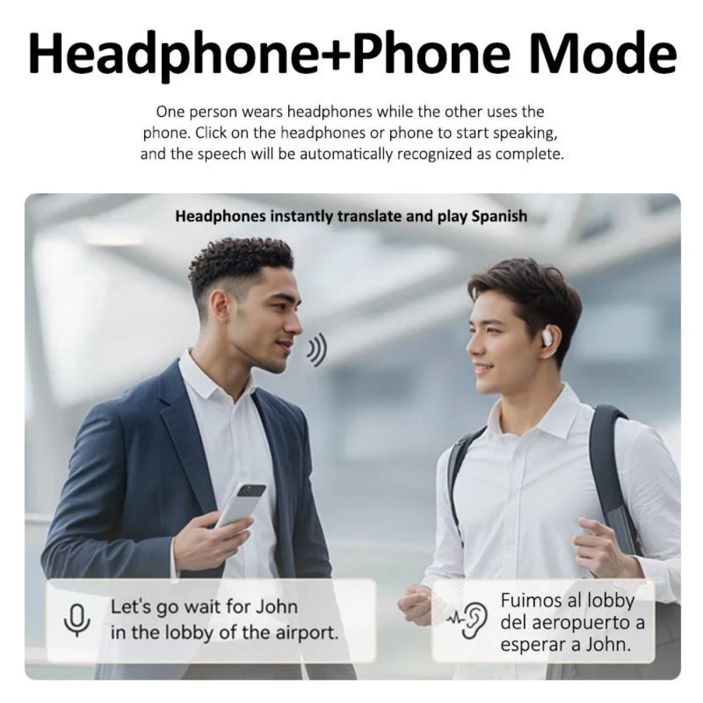 AI Language Translator Earbuds